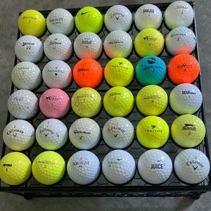 GOLF BALLS.